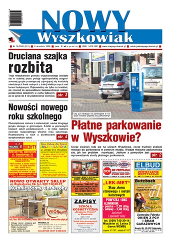 Wydanie 36/2009 08.09.2009