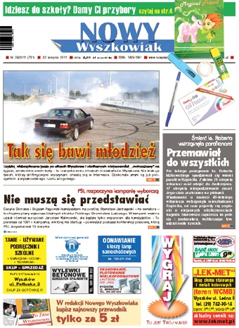 Wydanie 34/2011 23.08.2011