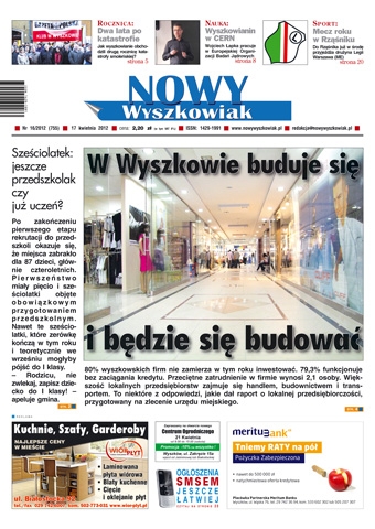 Wydanie 16/2012 17.04.2012