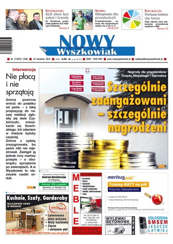 Wydanie 17/2012 24.04.2012