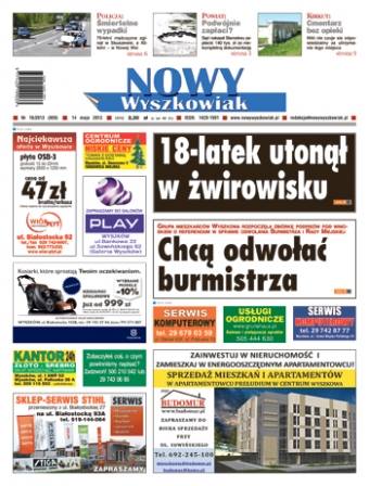 Wydanie 19/2013 14.05.2013