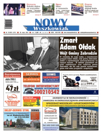 Wydanie 21/2013 28.05.2013